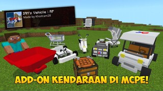 ADD-ON INI MENAMBAHKAN BANYAK KENDARAAN KEREN DI MCPE 1.16+