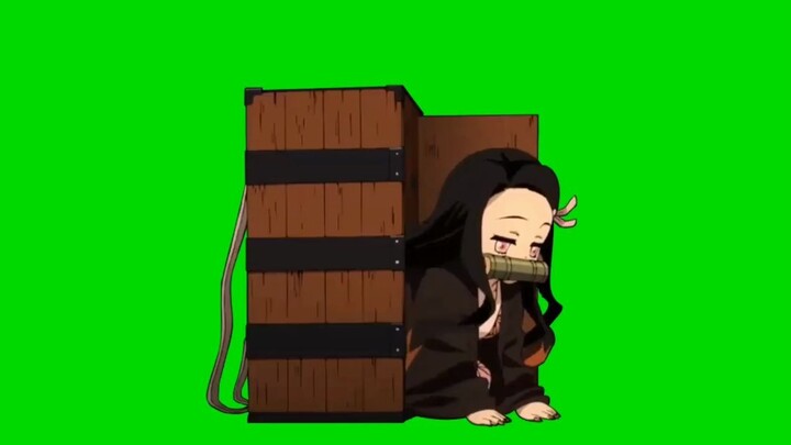 แชร์ฟุตเทจฉากเขียวเอฟเฟกต์ตัวการ์ตูน