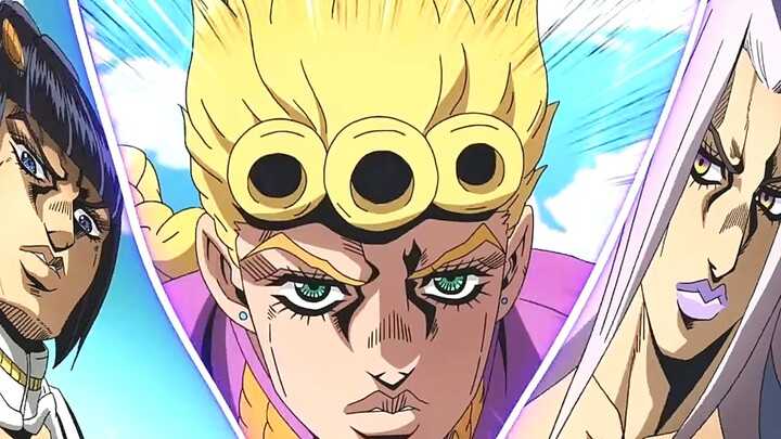 Giorno joined the gang, but he didn't even have the qualifications to see the boss
