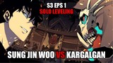 S3 Eps 1 Solo Leveling - Sung Jin Woo Mengeluarkan Shadow Army Untuk Melawan Kargalgan!