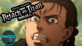 Top 10 Best Moments From Attack on Titan's Final Season