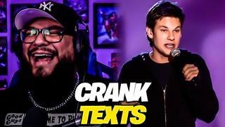 Theo Von Crank Texts Random Numbers Reaction