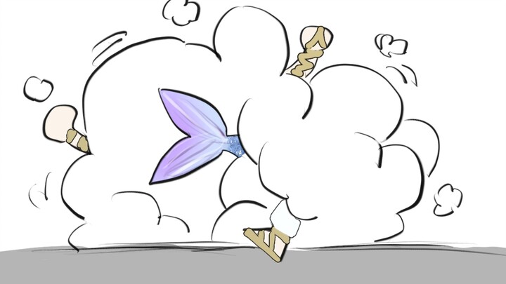 Oh no! Your sea gods are fighting!