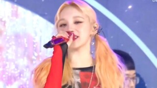 Younha x GIDLE宋雨琦Minnie SBS歌谣大战开场事件的地平线+彗星舞台