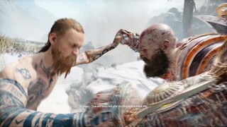 KRATOS VS BALDUR - GOD OF WAR 4 (HARD MODE)