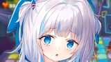 Gura gets so upset that her real voice comes out