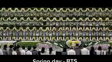 behind the story  of song " SPRING DAY BY BTS"