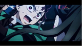Tanjiro vs Daki 2 | #anime #animefight #demonslayerss2