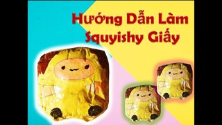 Cách làm squishy giấy 3D chú cừu - squishy giấy - hướng dẫn làm squishy giấy