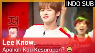 Lee Know, Apakah Kau Kesurupan? 😅 #IdolSongDictationContest2  🇮🇩SUB INDO🇮🇩