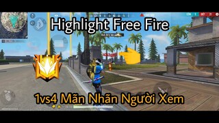 [Highlight Free Fire] Oneshot Cân Team Cực Kỳ Mãn Nhãn + Độ Nhạy Ob29 🔥
