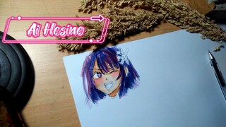 drawing+coloring 🎨 ai hosino