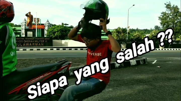 PENUMPANG KETINGGALAN GARA GARA INI ........ Story Ojek Online || Ojol Story Lucu