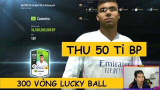 Chơi 300 vòng Lucky Ball mở thẻ thu gần 50 tỉ BP siêu lời