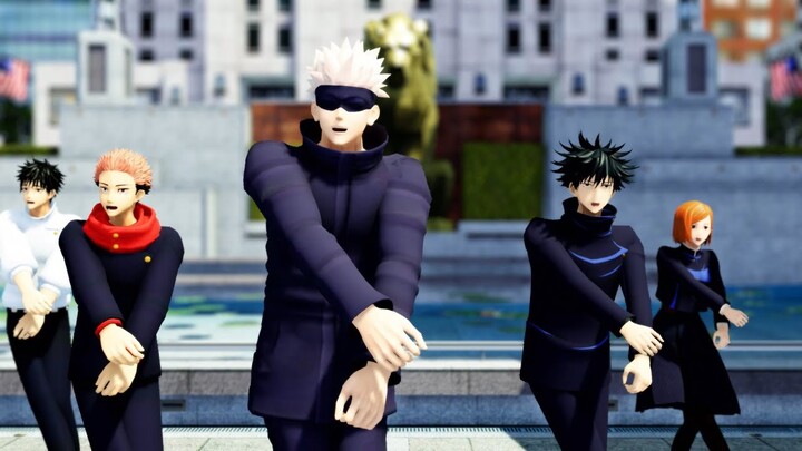 MMD Jujutsu kaisen 呪術廻戦 一騎当千