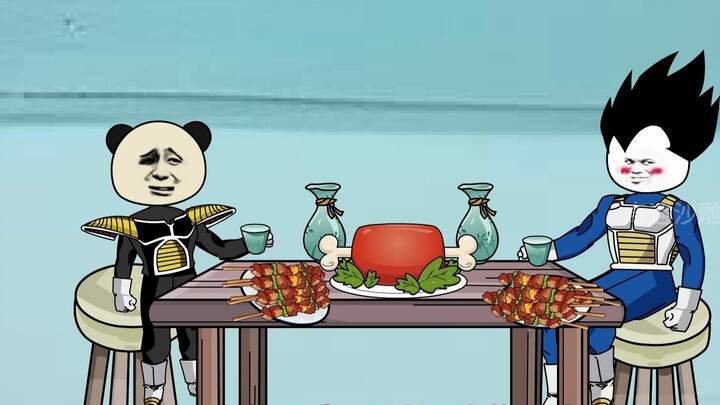 Bepergian ke Dunia Bola Naga dan Menjadi Vegeta Episode 195