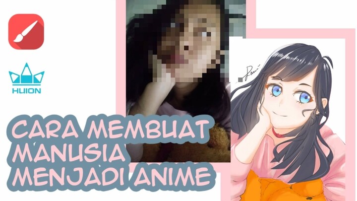 Cara menggambar anime