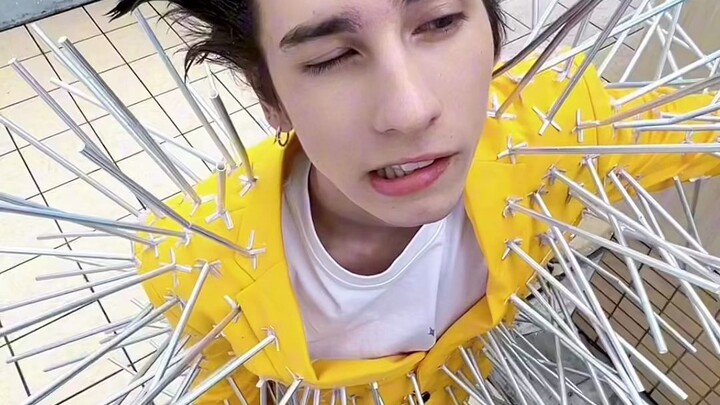 Be a sea urchin headset attention-grabber