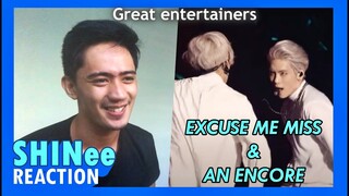[FRIDAY w/ SHINee] An Encore & Excuse Me Miss LIVE REACTION