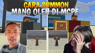 CARA SUMMON ODADING MANG OLEH DI MCPE !!! Rasanya seperti....