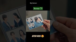 After kiss 🤭| My Demon | Episode 7 #shorts #mydemon #songkang