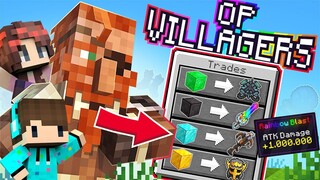 Aku Hack Minecraft Agar Villager Brudal Jual Armor Senjata Legendaris✨