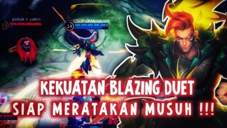 Kekuatan Blazing Duet Claude siap meratakan musuh!