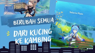 Kita Akan Melihat Kucing dan Kambing di Genshin Impact