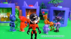PJ Masks Romeo Changes Incredibles into Spooky characters