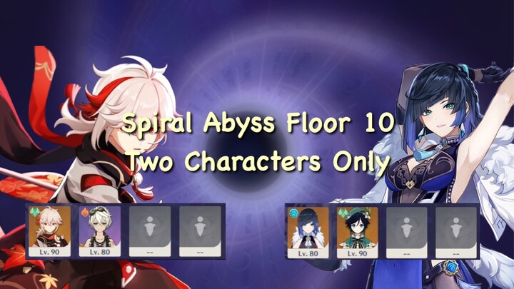 [RIP VENTI 😨] Spiral Abyss Floor 10 with Two Characters Only