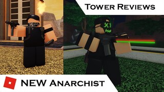 The NEW Anarchist (All Upgrades) | Tower Reviews | Tower Battles [ROBLOX]