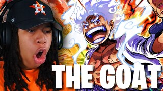LUFFY THE UNDISPUTED GOAT OF ANIME (BucketHatSplash)