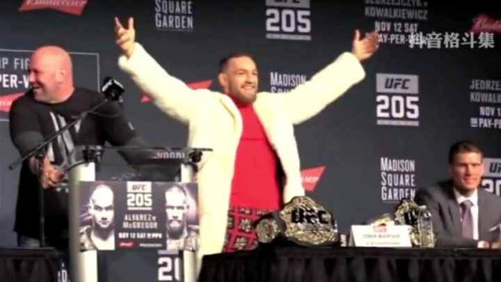 No one understands what the audience wants to see better than Conor!