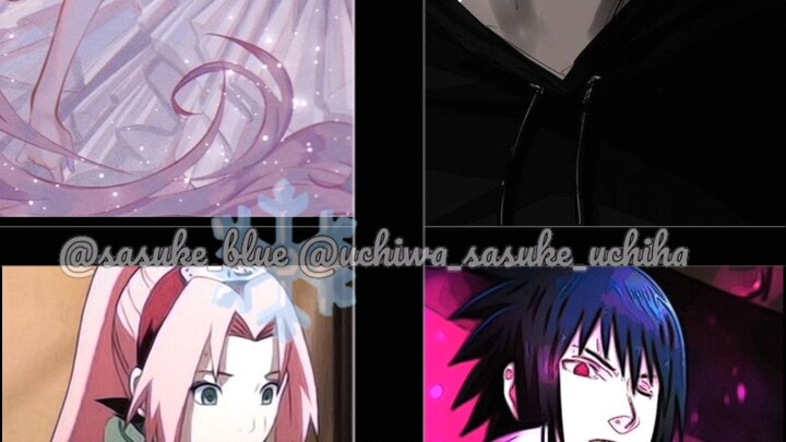 ❄️Sasuke (Me) and My Sakura @uxhiha._saku  🩷💗🌸💮||Follow our insta and subscribe our YT!!!