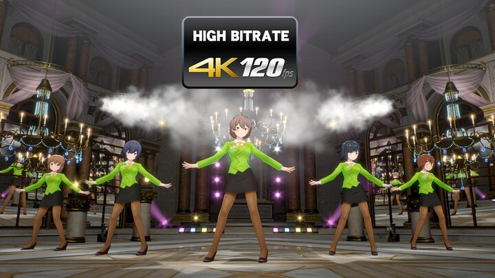 "The Season of Stars 4K120fps MV" CGSS Clerk Clothes THE IDOLMS@TER