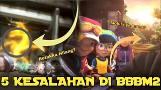 5 KESALAHAN YANG ADA DI FILM BOBOIBOY MOVIE 2