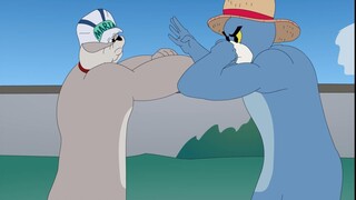 Tom Topi Jerami vs Akainu. . . Anjing putih tidak masalah