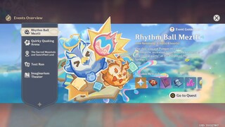 Genshin Impact - Rhythm Ball Meztli - complete Event showcase