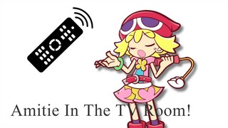 Amitié in the TV room