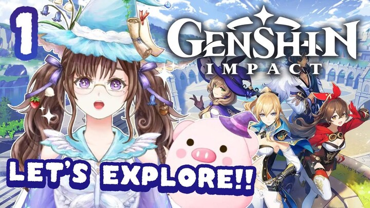 Petualangan Pertama di Teyvat!✨ - Genshin Impact 1st Try! #VtuberID #VtuberIndonesia