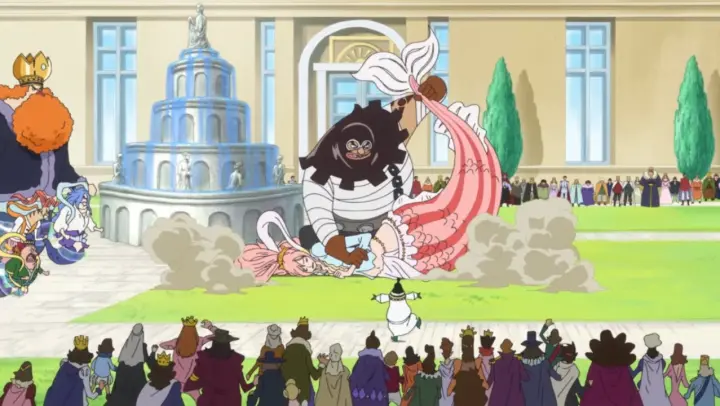 The Celestial Dragon Kidnaps Shirahoshi as a Slave - One Piece English subtitles