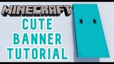 How to make a CUTE face banner in Minecraft! (The CUTEST banner in Minecraft? )