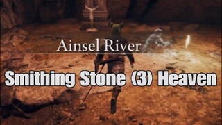 Elden Ring Ainsel River Entrance Elevator Location Where All the Smithing Stone 3's are Hidden