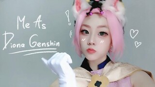 Diona Genshin Impact Cosplay by iel