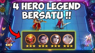 4 HERO LEGEND B3 BERSATU DI MAGIC CHESS COMBO TERKUAT 2023 !! THARZ SKILL 3 TERBARU ! COMBO AUTO WIN