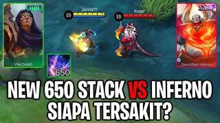 ALDOUS NEW 650 STACK VS THAMUZ UNLIMITED LIFESTEAL ~ MLBB