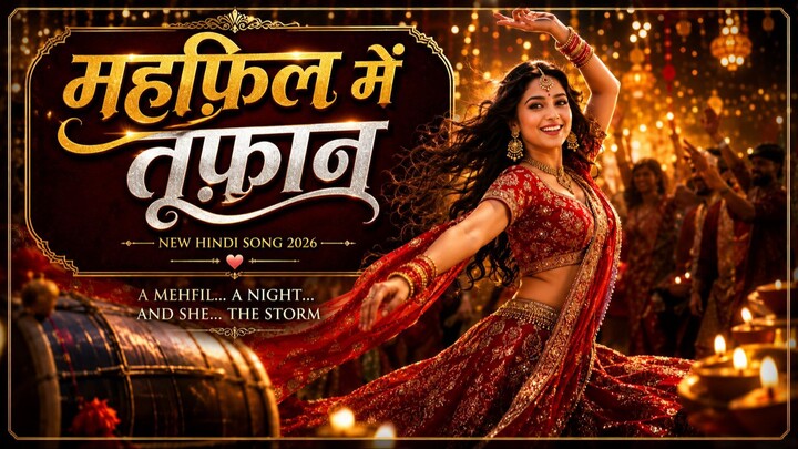 Hindi Party Song 2026 | (महफ़िल में तूफ़ान) | New Hindi Song  | bollywood party Song