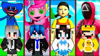 PHONG CẬN SAMMY THỬ THÁCH 24 GIỜ CUỘC CHIẾN HUGGY VÀ TRÒ CHƠI CON MỰC MẠNH NHẤT TRONG MINECRAFT