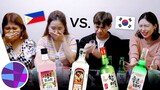 KOREAN VS. PINOY ALCOHOL (SOJU/소주 VS. GIN/진) | EL's Planet