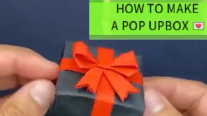 POP UP BOX ☑️